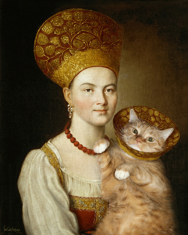 Portrait Of Great Russian Woman 43