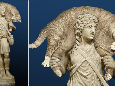 The Cat-bearer, the Good Shepherd of the Internet