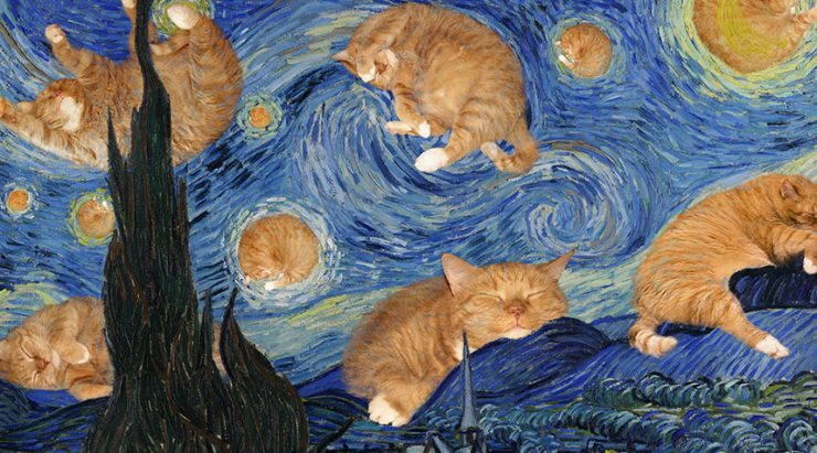 Vincent van Gogh, The Furry Night