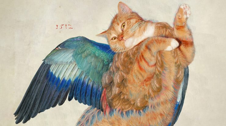 Albrecht Dürer, The Rolling Winged Cat